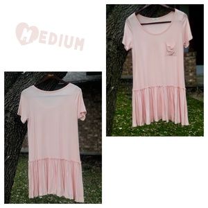 NWOT JODIFL Blush T-Shirt Dress